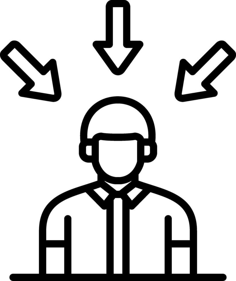 Concentration Creative Icon Design vector
