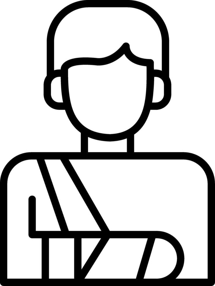 Victim Creative Icon Design vector