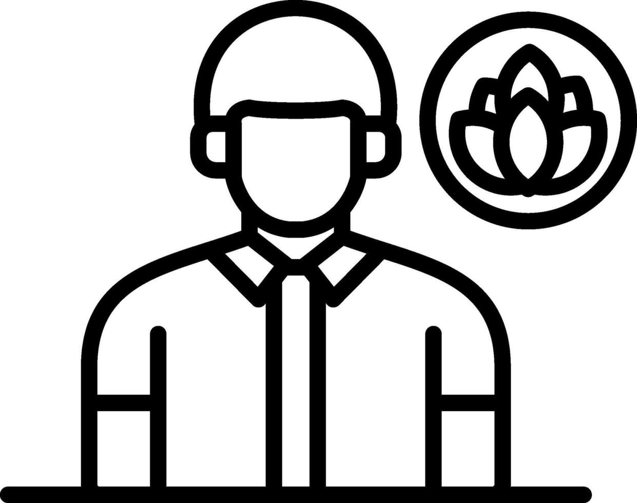 Mindfulness Creative Icon Design vector