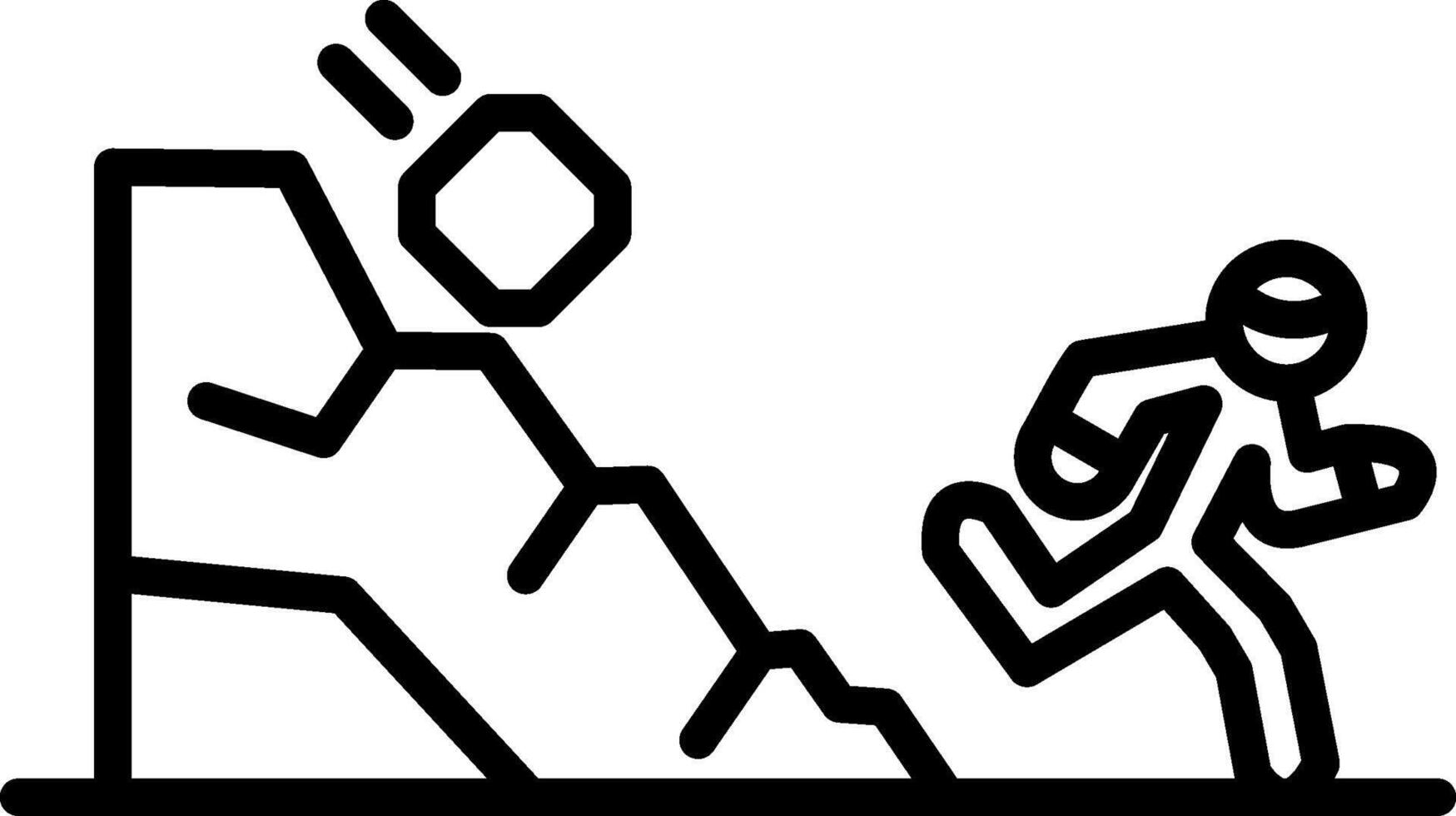 Ruin Creative Icon Design vector