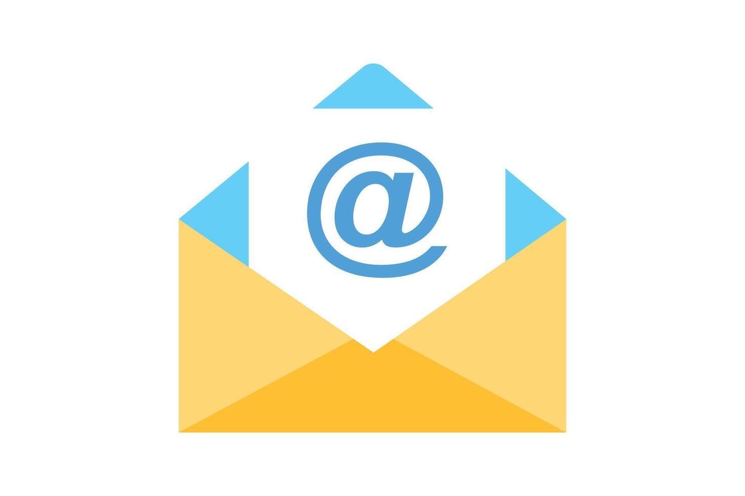 Email and Message Notification Icon, email inbox notification icon, online messaging inbox, envelope mail inbox, email notification vector