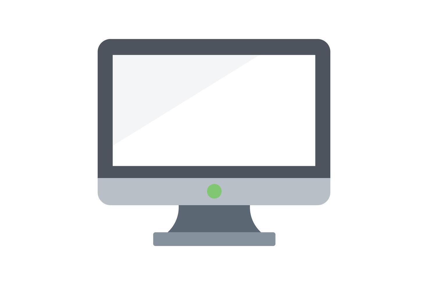 computadora monitor icono , computadora monitor icono, escritorio monitor plano icono, computadora monitor , digital pantalla vector