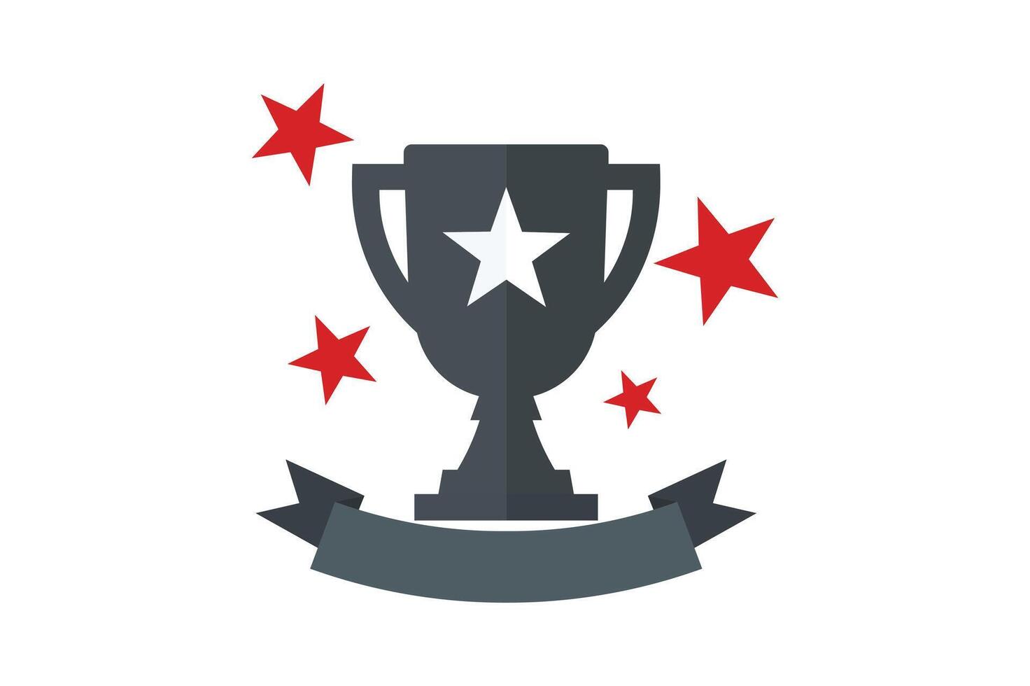 Victory Trophy Icon , champion trophy , victory cup icon, sports award trophy icon, winner trophy vector