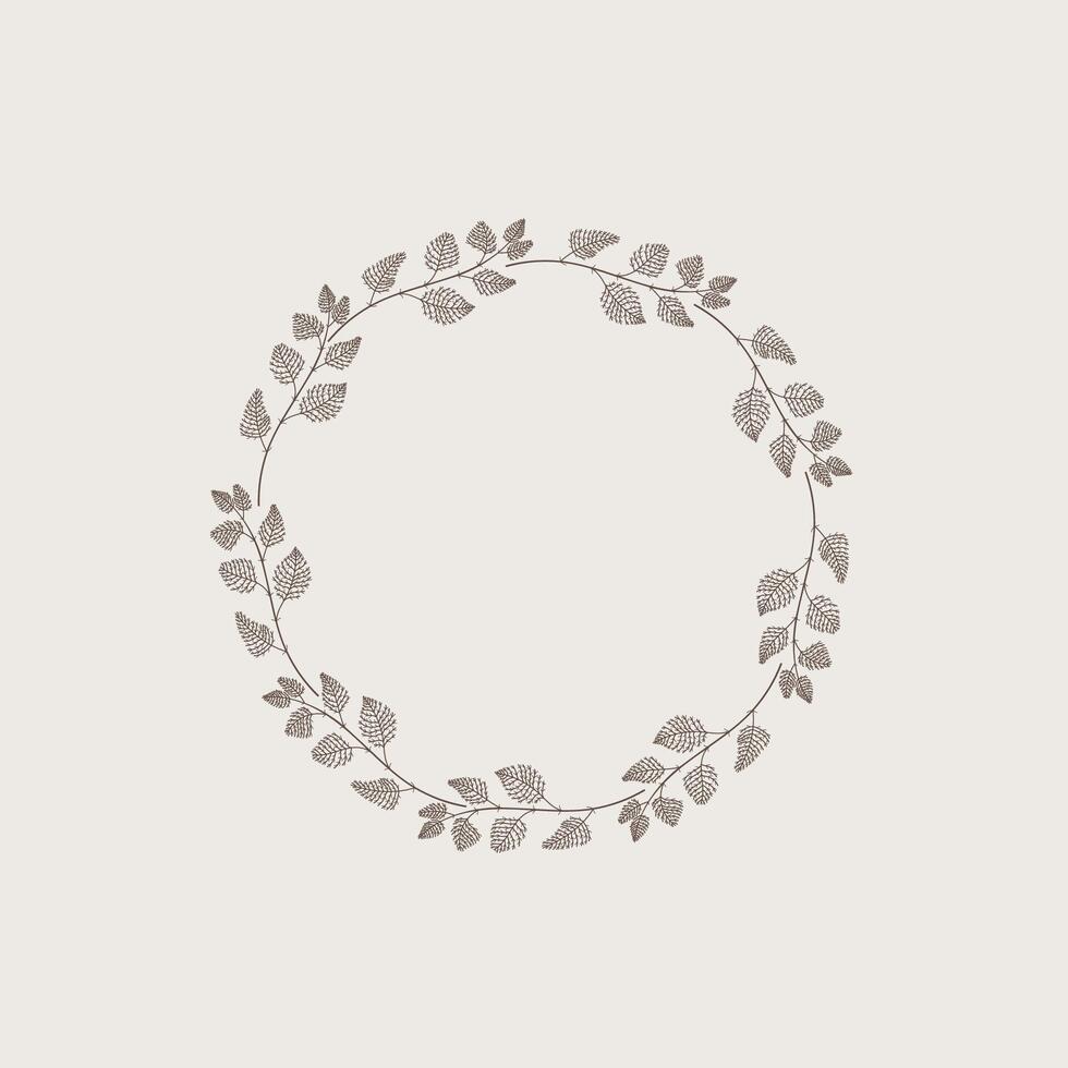 Botanical illustration with Wormwood herbs frame on isolated background for text. Border with Sagebrush medicinal plant. Design background for sign, logo, card, paper. Absinthe, food, pharmacy vector