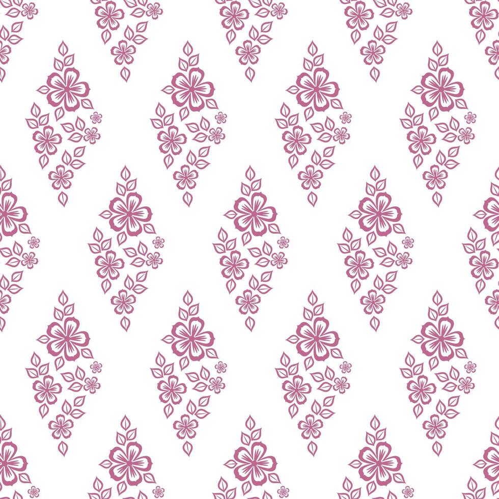 An Floral Pattern Design for Textiles, perfect for enhancing any creative space vector