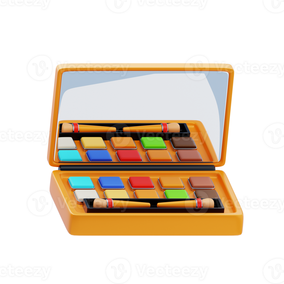 Makeup Plate 3D Icon png