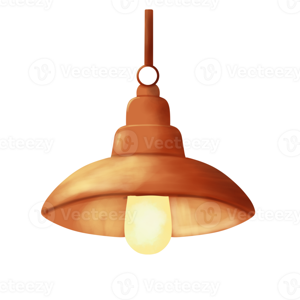 Illustration of a Pendant Light Fixture png