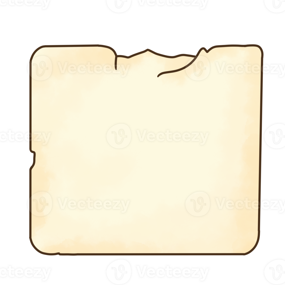 Vintage Blank Paper Texture png