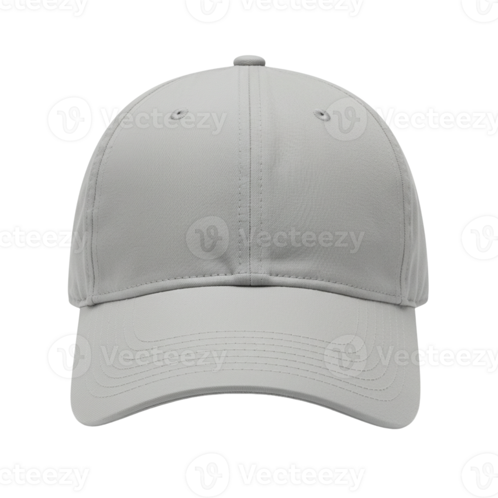 Neutral Gray Cap for Casual Fashion Style png