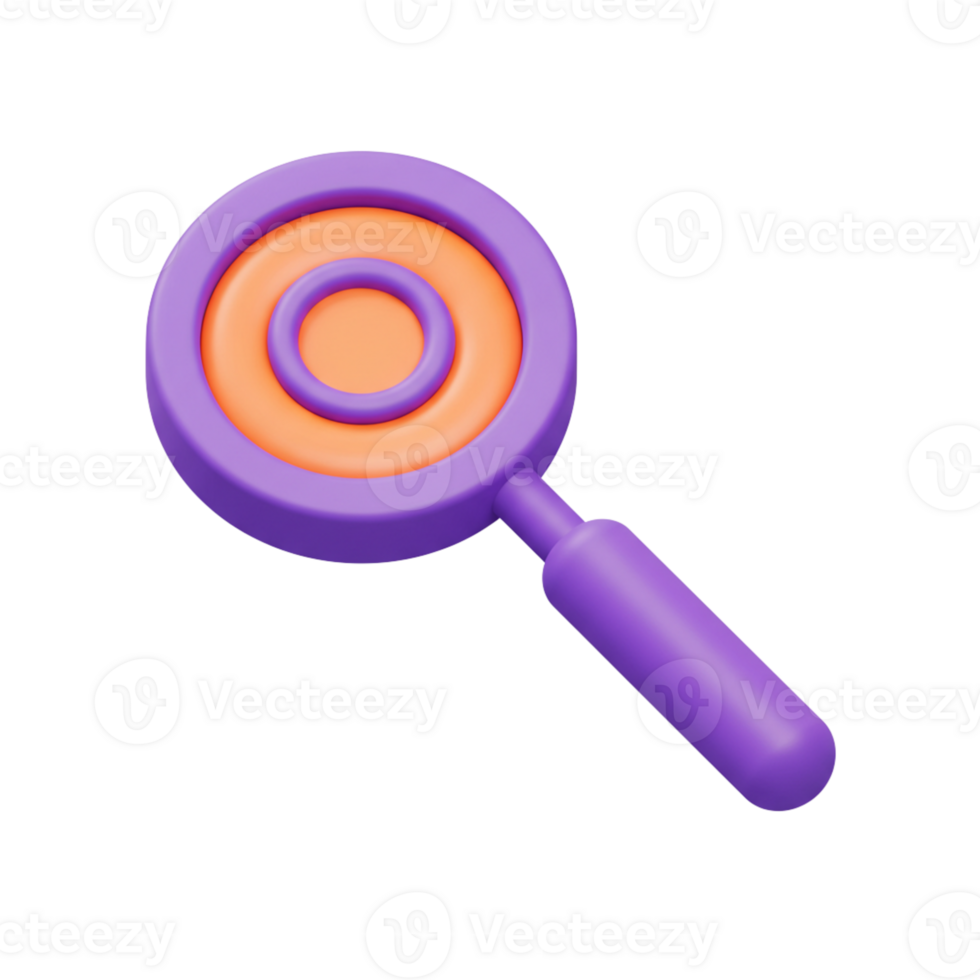 Bright Lollipop with Circular Layers in Design png
