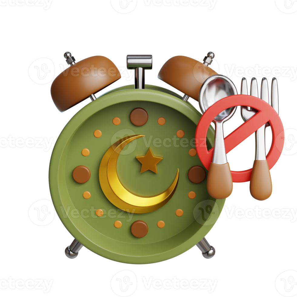 fasting time with alarm clock png