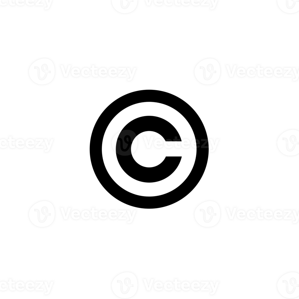Copyright Symbol White Variant png