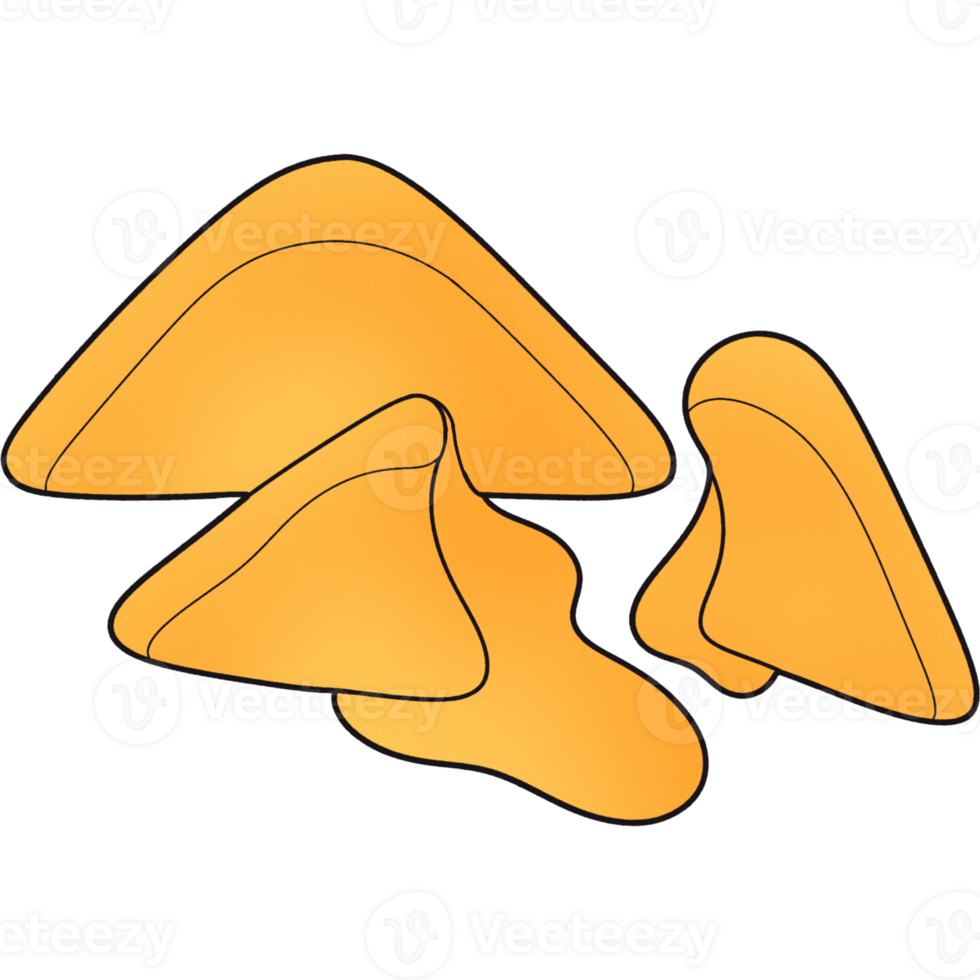 The illustration of a toast png