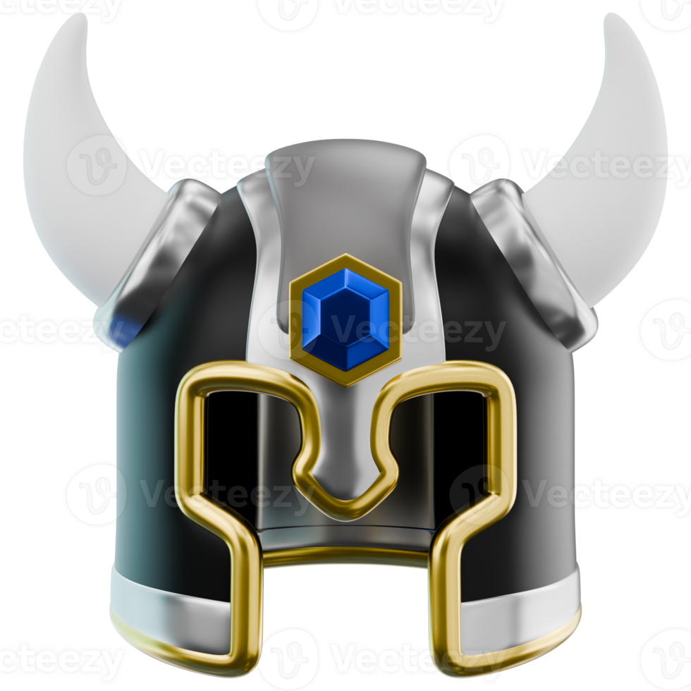 Sturdy Knight Battle Helmet png