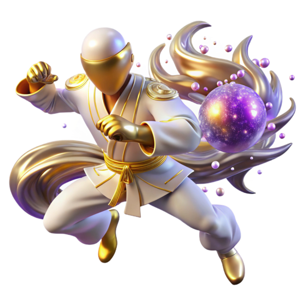extraordinary minimalist Aikido Master Deflecting Attack Transparent original png