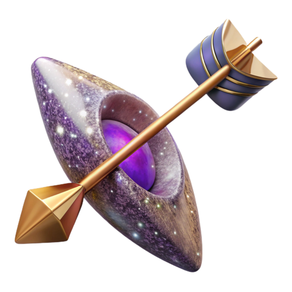 stunning artistic Arrow Missing Target Completely Transparent Background png