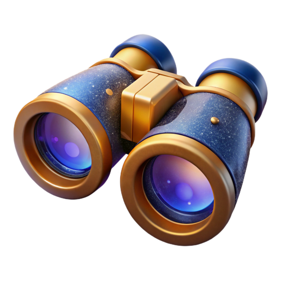 stunning modern Binoculars Focused on Distant Landscape Isolated Element exclusive png