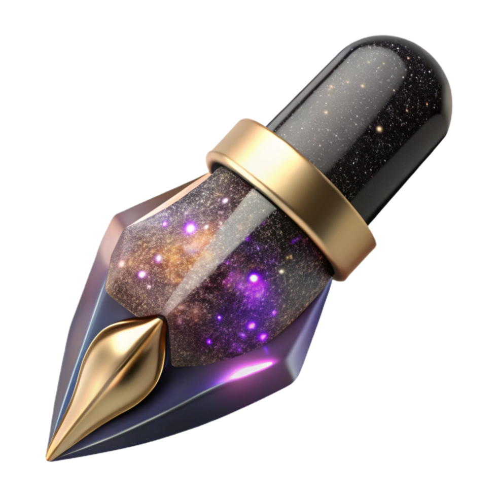 magnificent rustic Black Ink Pen Writing Position Transparent Background genuine png
