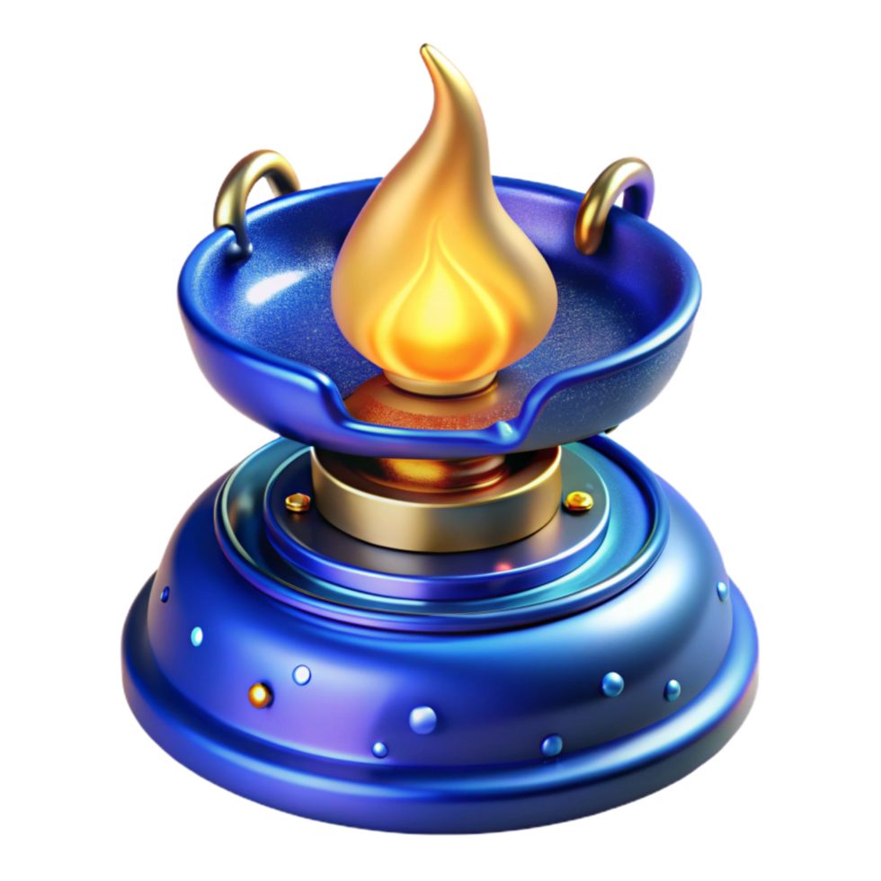 wonderful modern Blue Gas Burner Flame Transparent Background original png