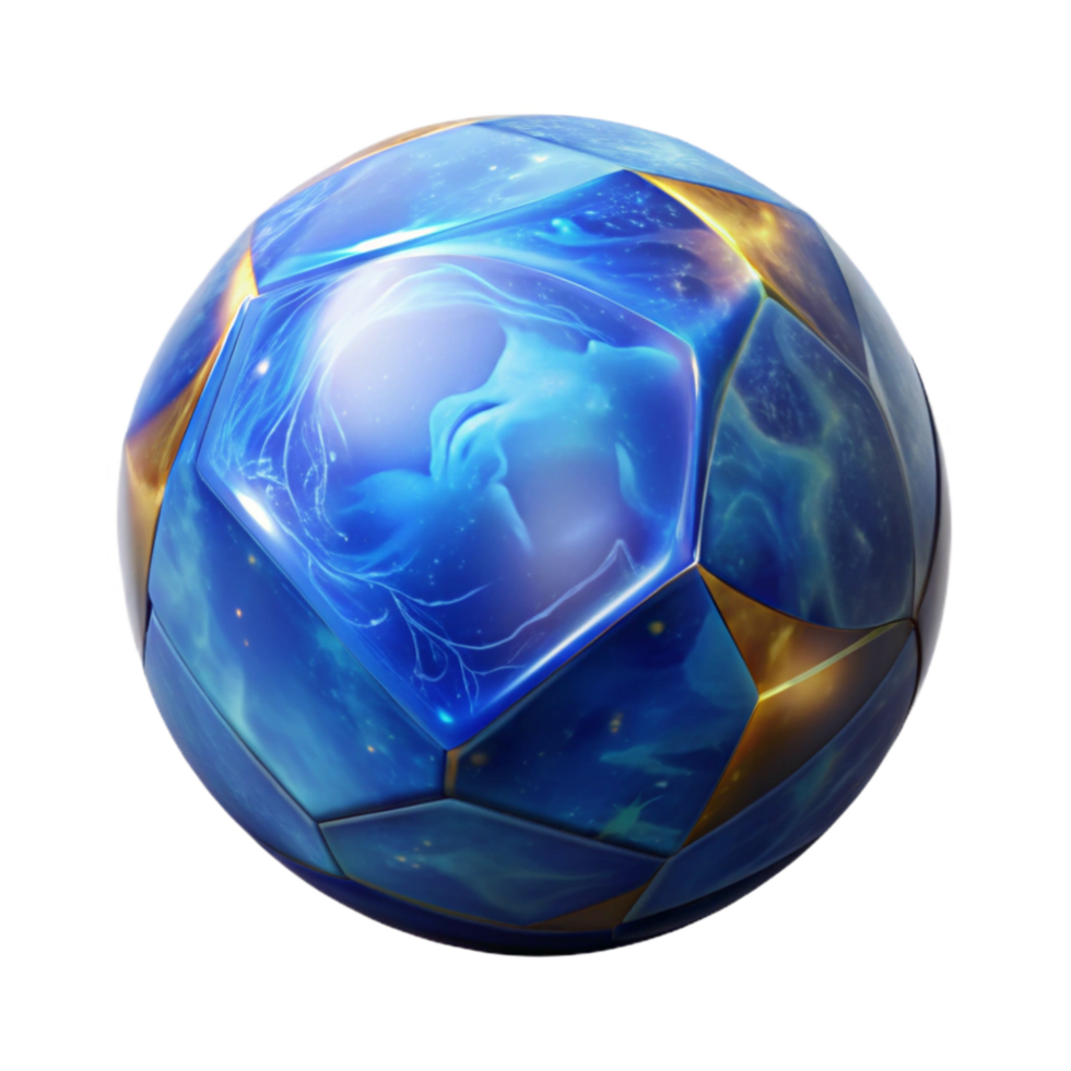stunning rustic Blue Marble Isometric View Isolated Transparent Background authentic png