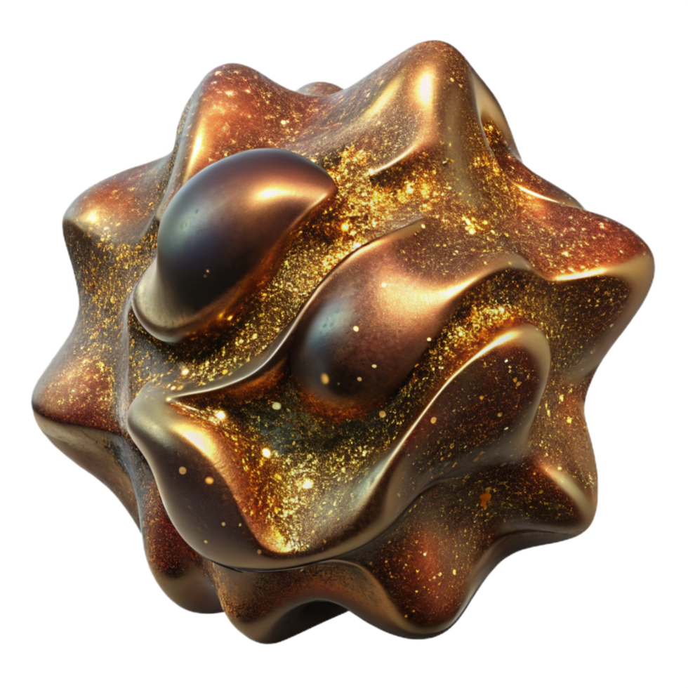 elegant traditional Bronze Patina Texture Isolated with Aged Look professional png