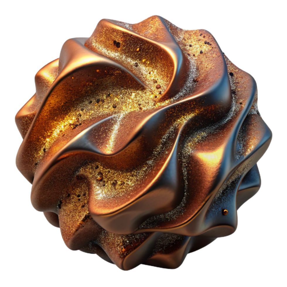 vibrant traditional Bronze Patina Texture Isolated with Aged Look png