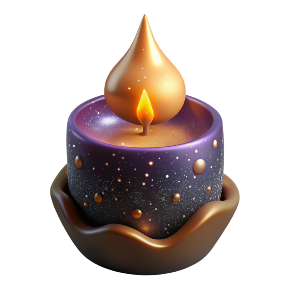 extraordinary rustic Burning Candle Flame Soft Light Isolated high quality png