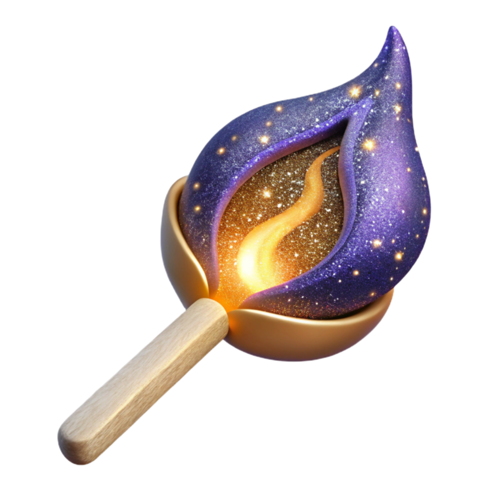 beautiful contemporary Burning Matchstick with Flame Cutout png
