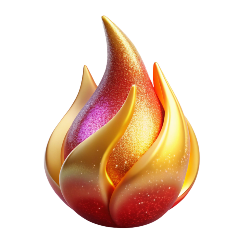magnificent minimalist Burning Paper Flame with Smoke Cutout authentic png