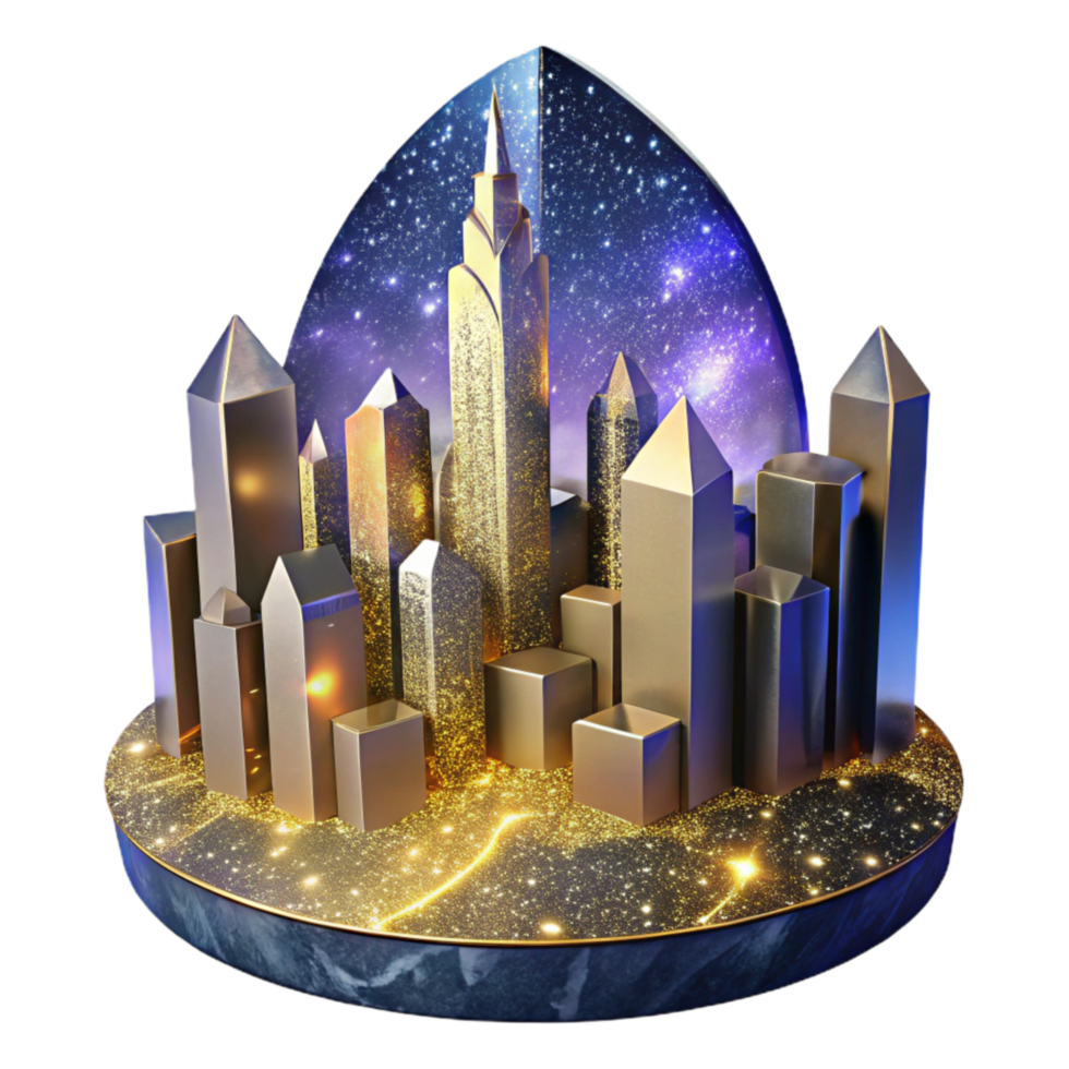 extraordinary rustic City Skyline Silhouette Transparent Background high quality png