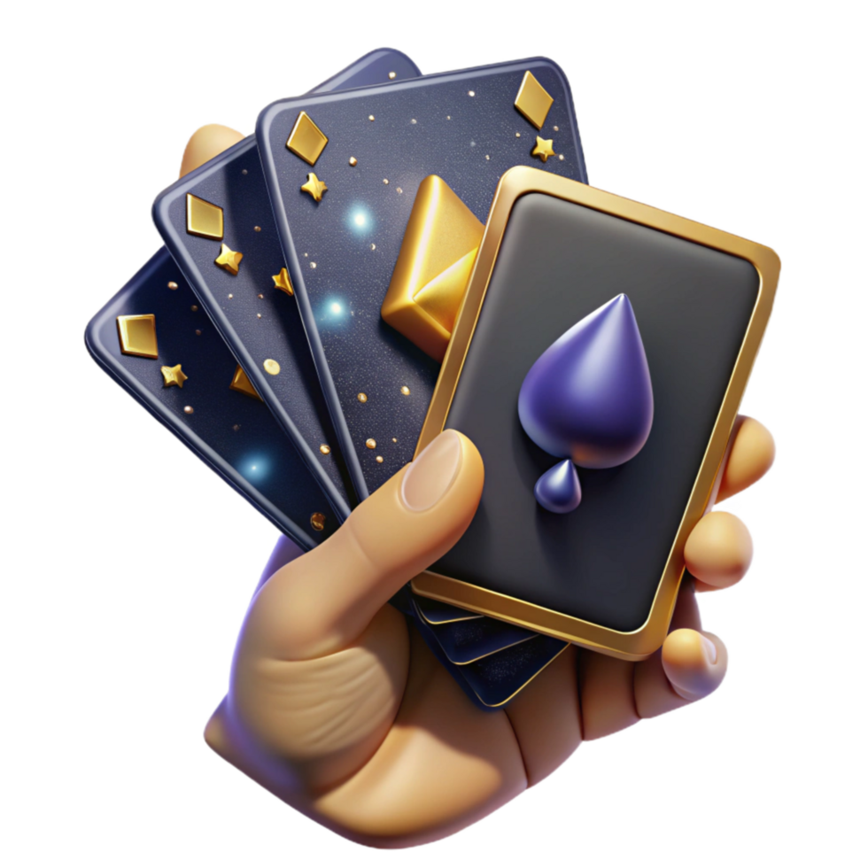 wonderful contemporary Close Up Hand Holding Playing Cards Cutout original png