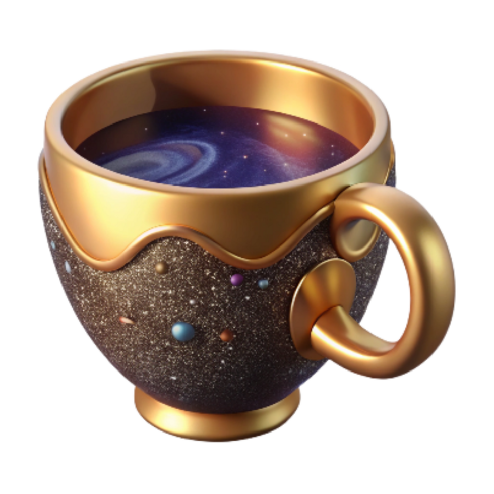 elegant creative Coffee Cup Side View Cutout with Handle genuine png