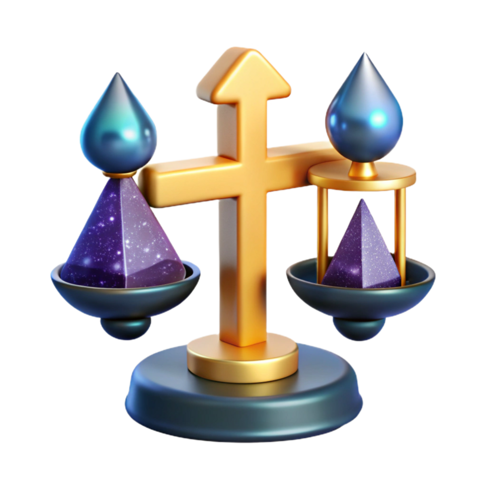extraordinary rustic Conceptual Scale with Up and Down Arrows Isolated high quality png