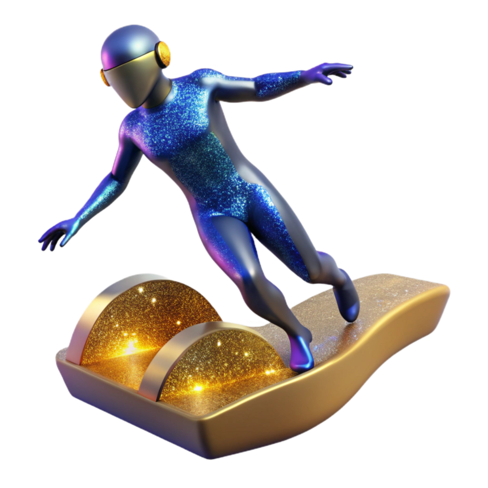 vibrant creative Diver Jumping From High Dive Platform Cutout genuine png