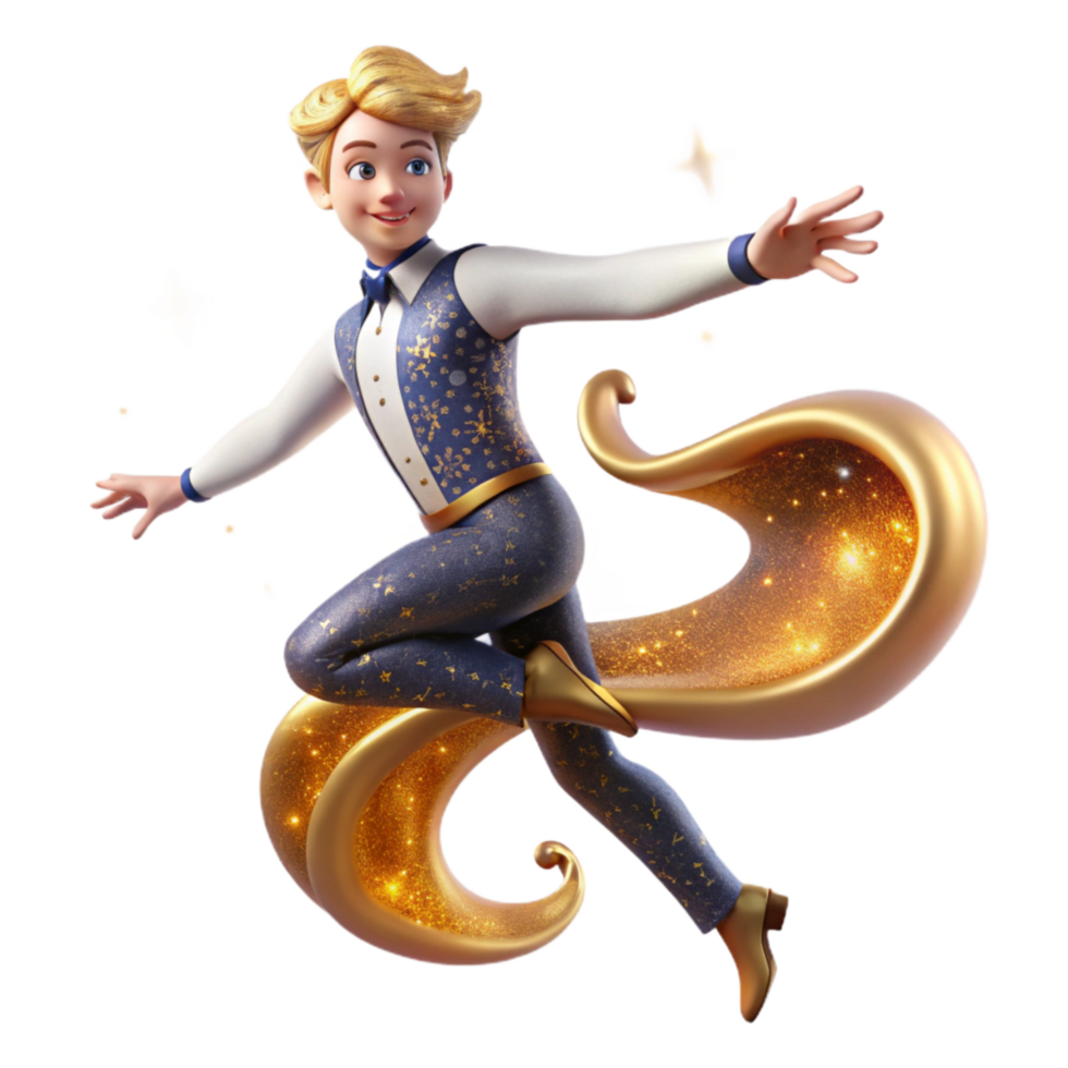 wonderful classic Energetic Tap Dancer Cutout with Rhythmic Motion high resolution png