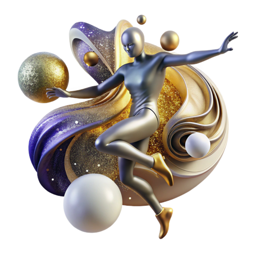 wonderful classic Expressive Modern Dance Movement Isolated with Blurred Motion exclusive png