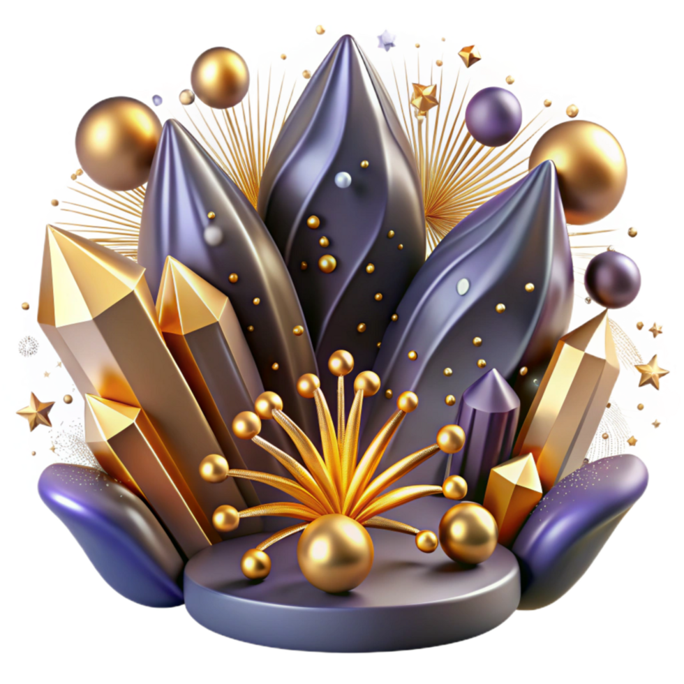 wonderful vintage Festive Background with Fireworks and Confetti Cutout authentic png