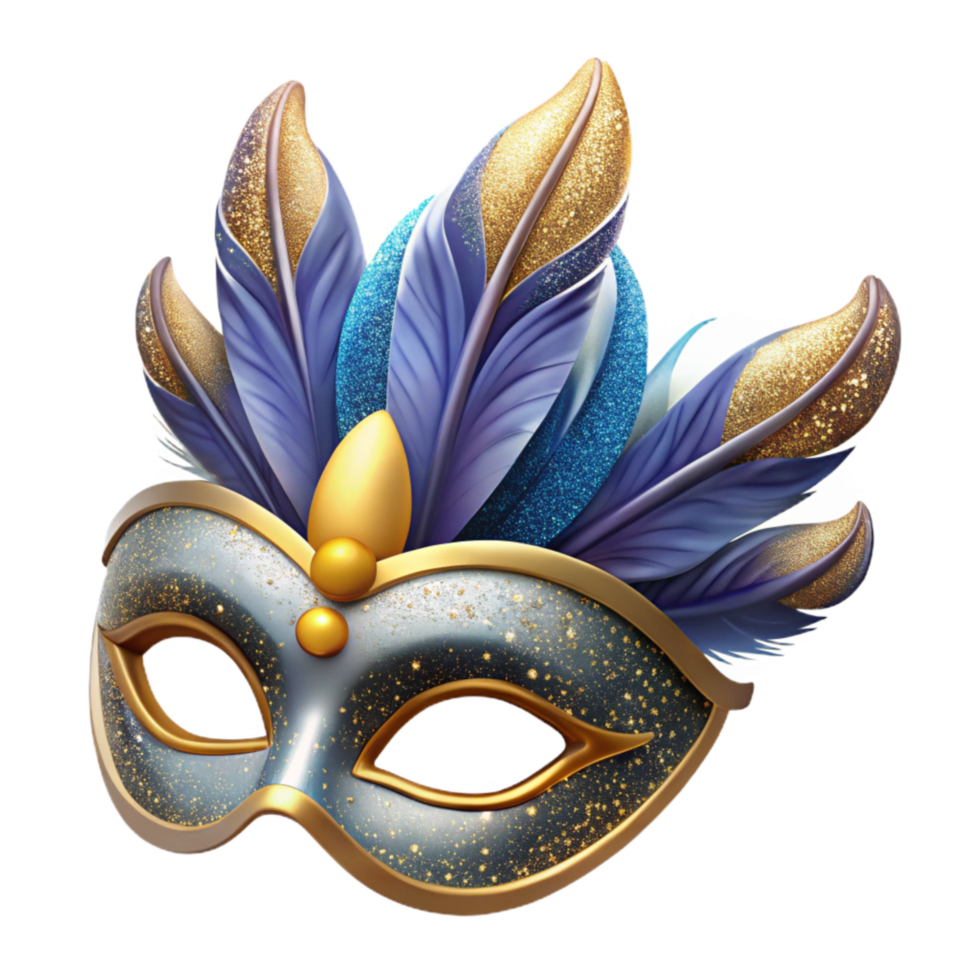 wonderful contemporary Festive Party Mask with Glitter Detail Cutout png