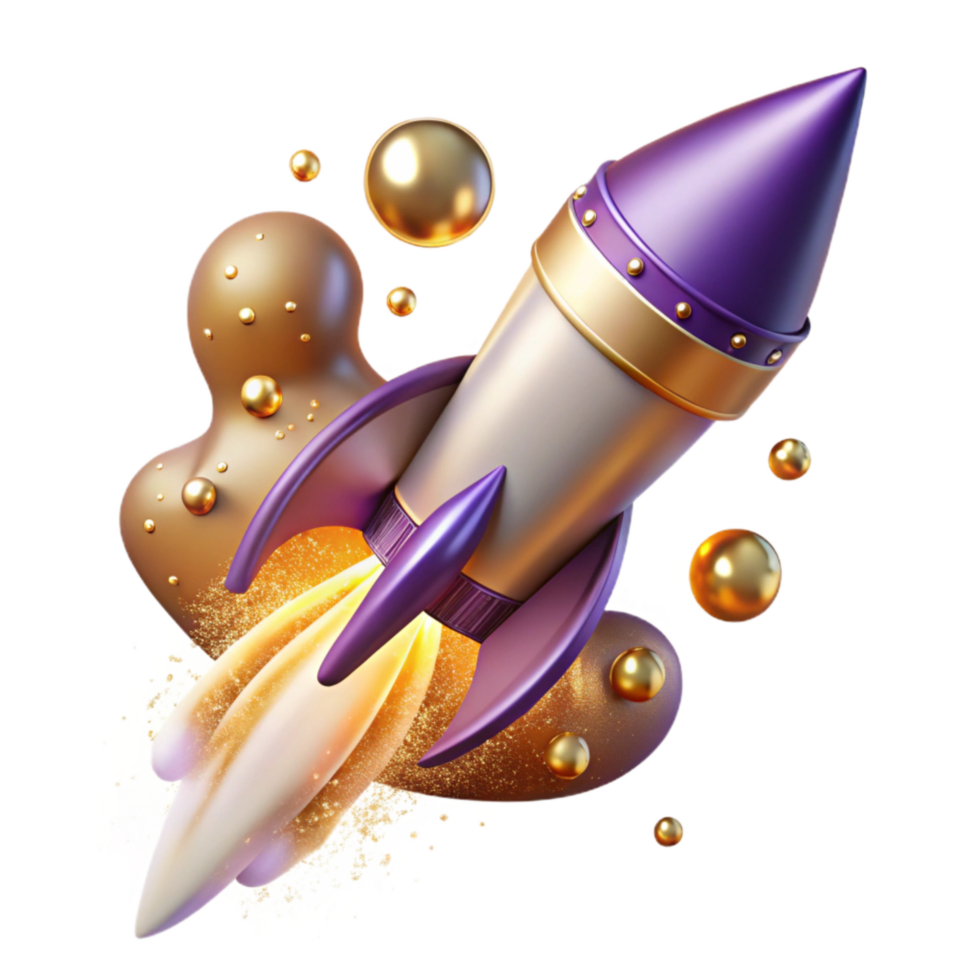 serene traditional Fireworks Rocket Launching Up Transparent professional png