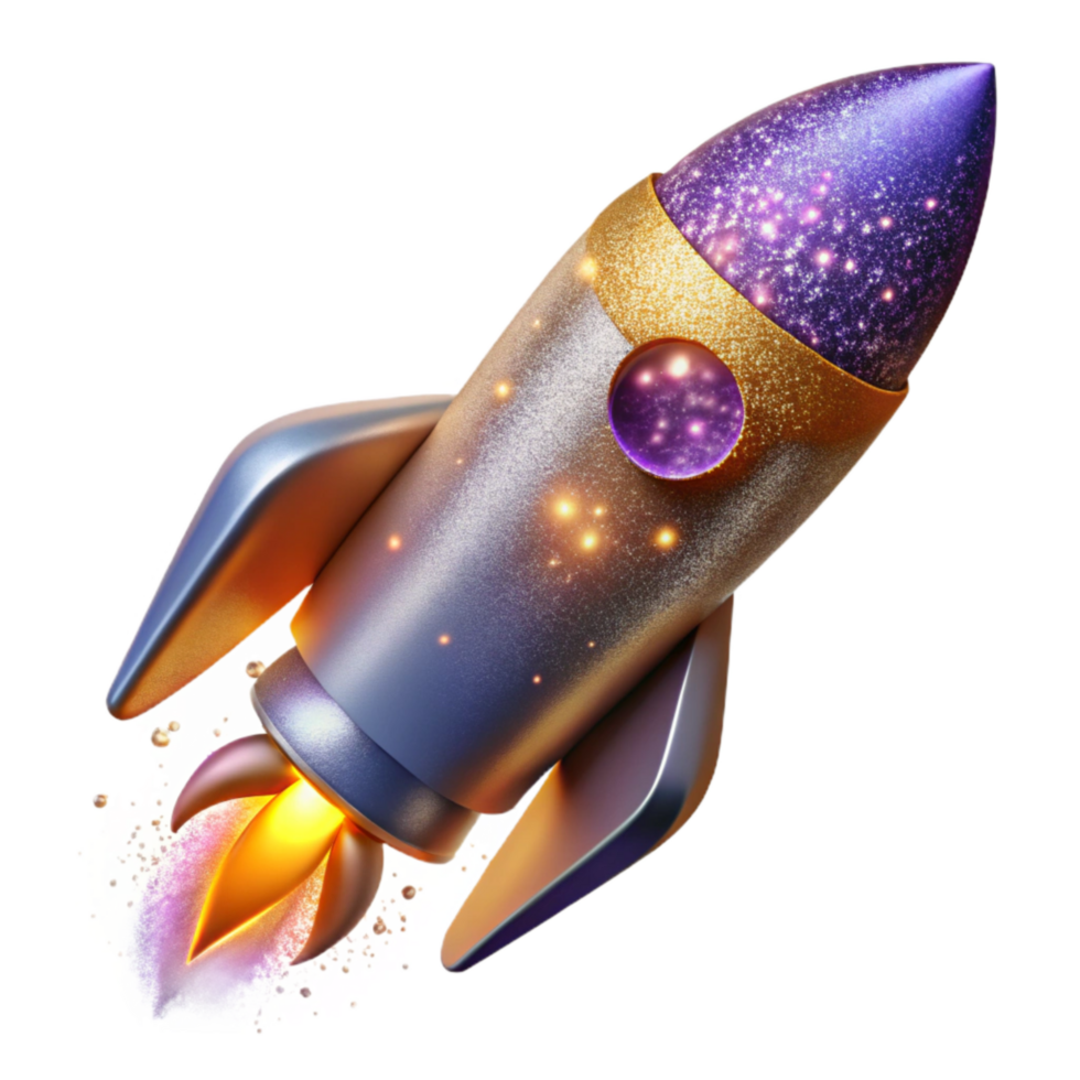 wonderful rustic Fireworks Rocket Launching Up Transparent professional png