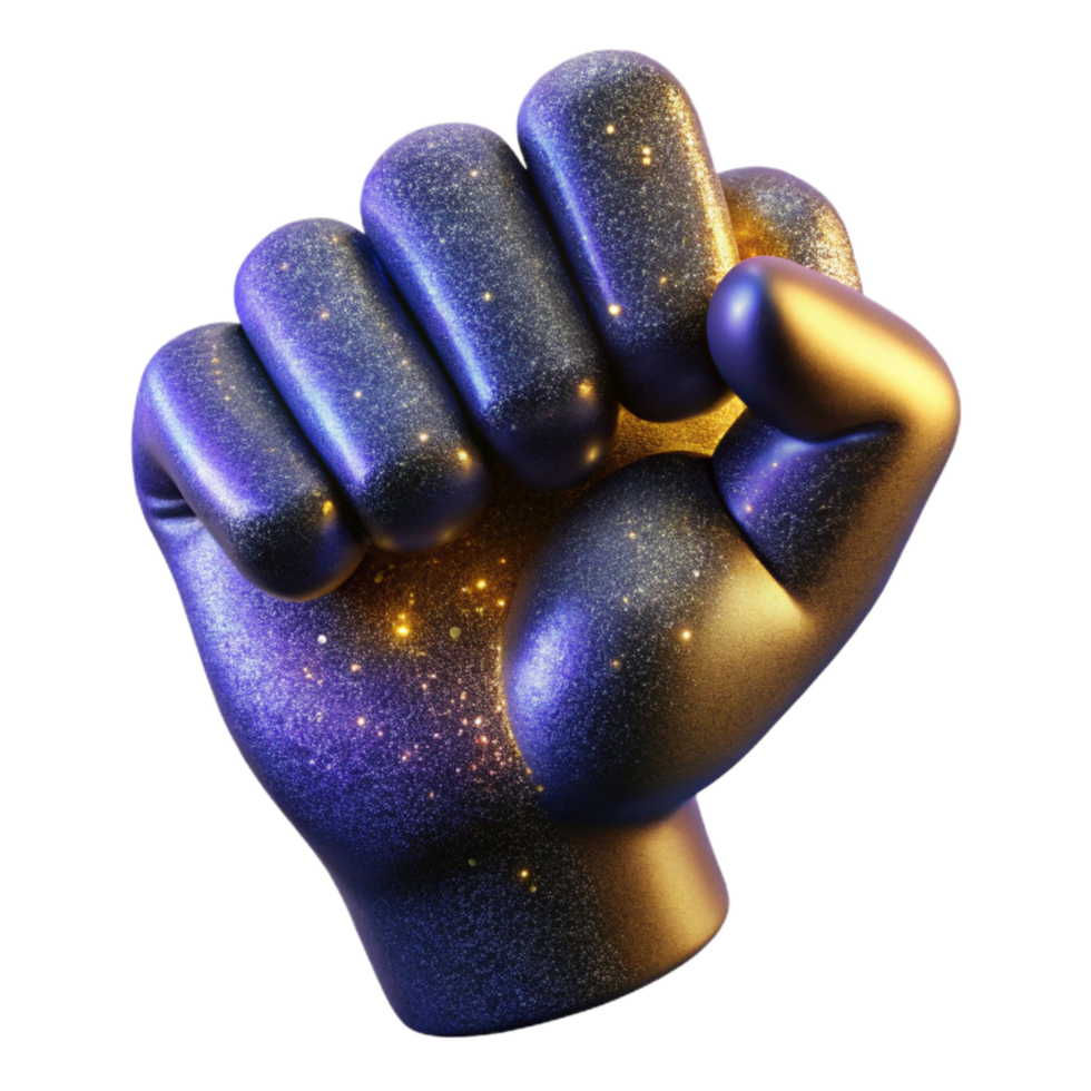 extraordinary creative Fist Pump Gesture with Dynamic Angle high quality png