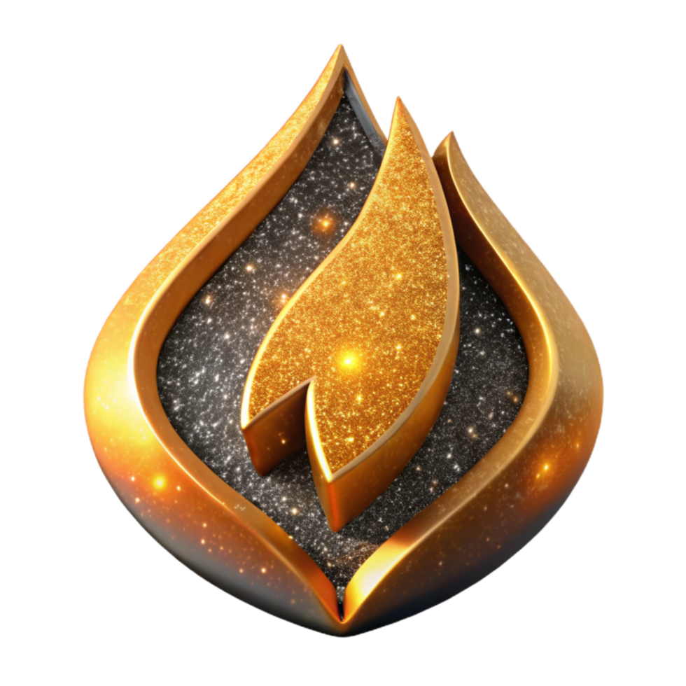 dramatic abstract Flame Arrow Symbol Cutout authentic png
