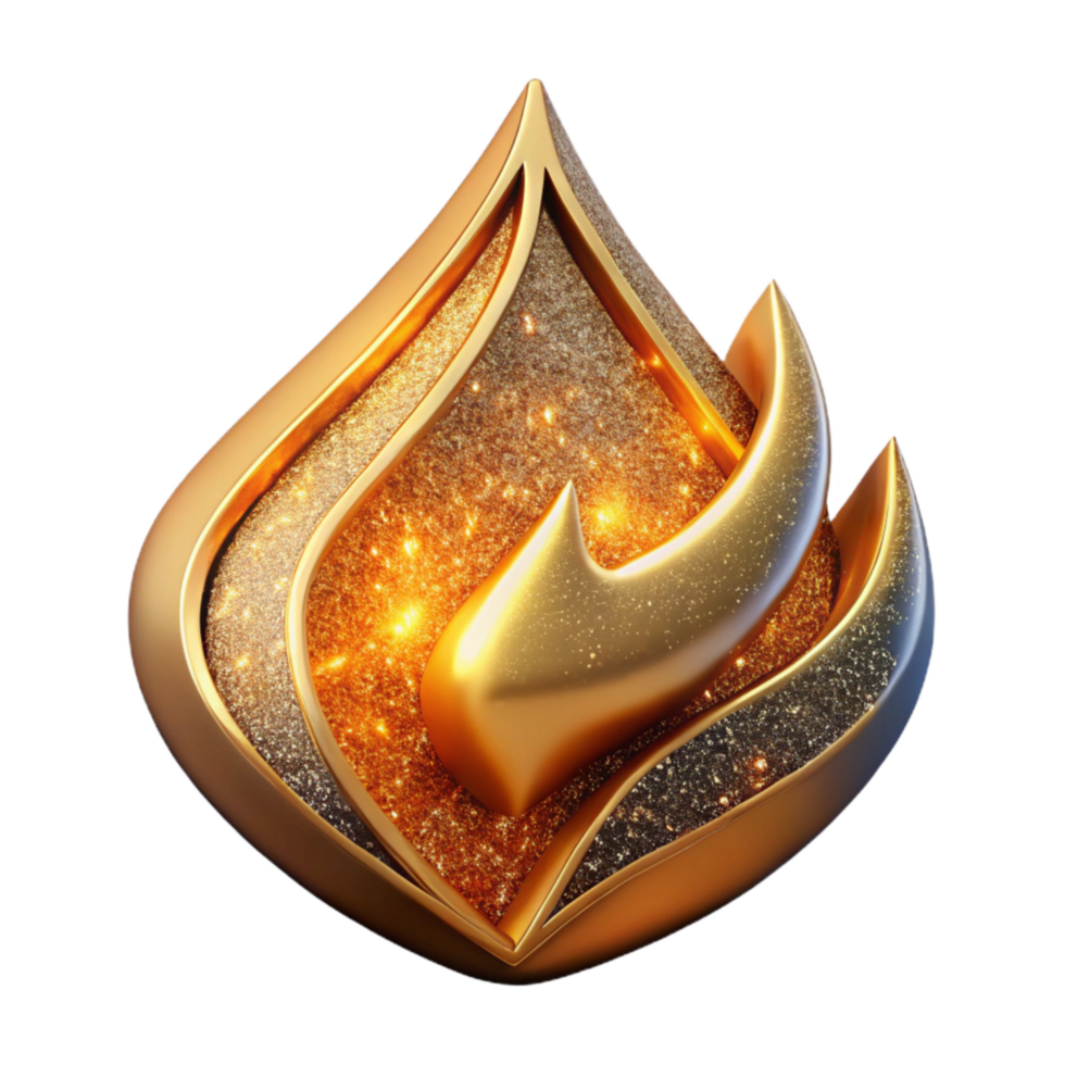 dramatic creative Flame Arrow Symbol Cutout professional png
