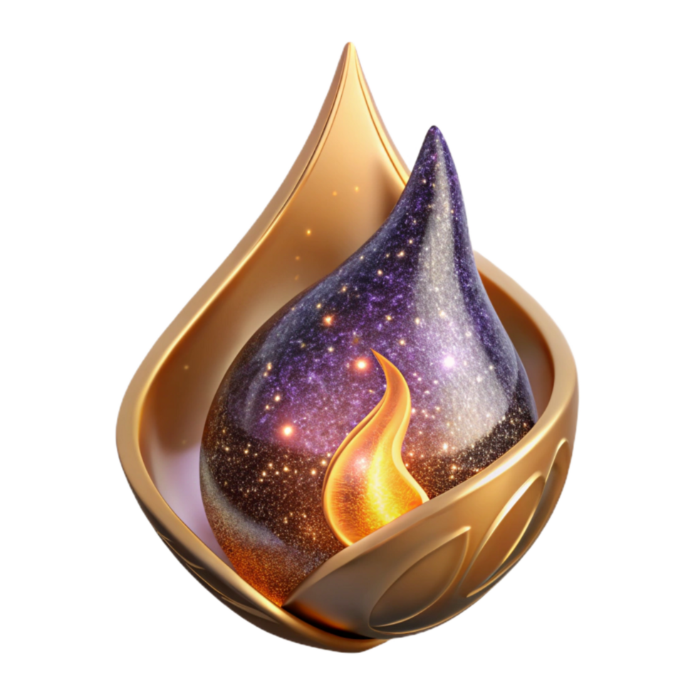 extraordinary vintage Flame with Transparent Background Cutout authentic png