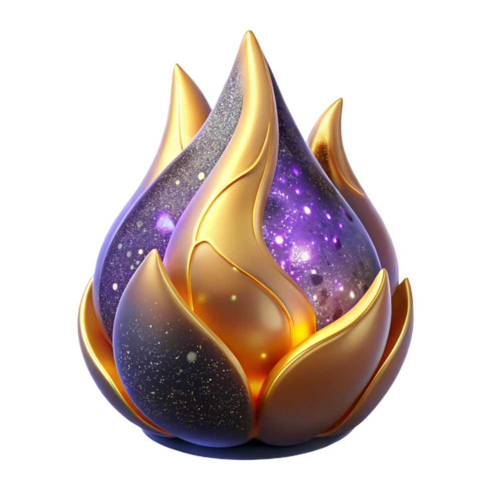 magnificent vintage Flame with Transparent Background Cutout high resolution png