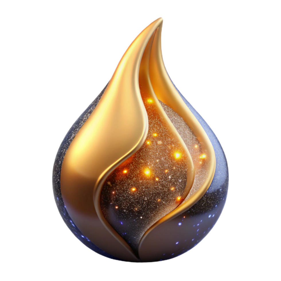 elegant vintage Flame with Transparent Background Cutout premium png