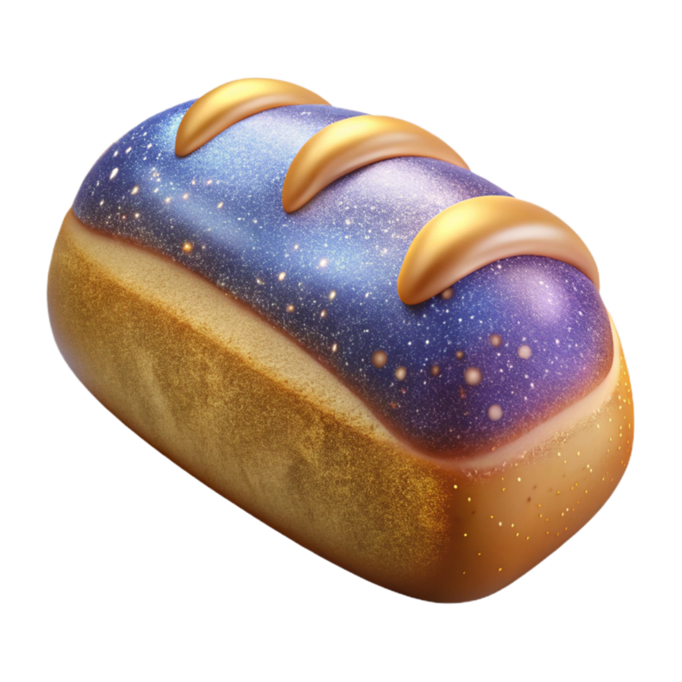magnificent contemporary Freshly Baked Bread Loaf Side View Cutout Transparent Background png