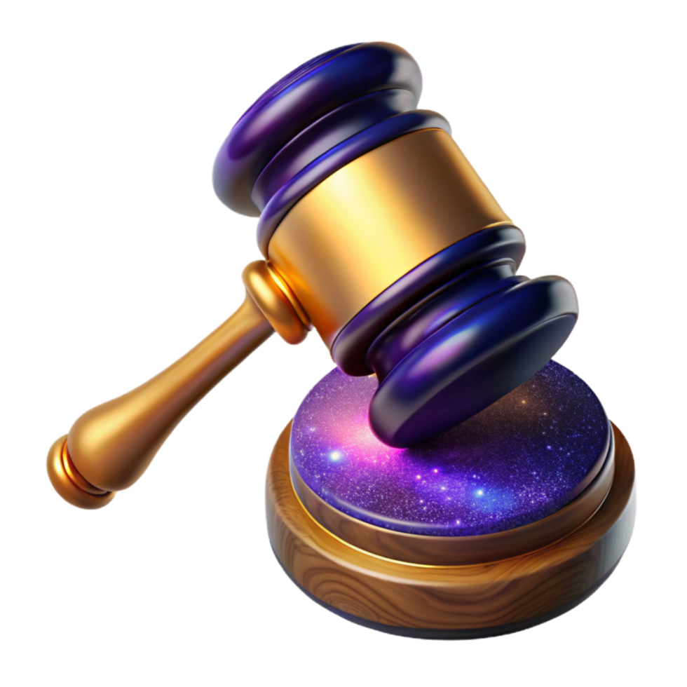wonderful classic Gavel Side Angle Isolated Element detailed png