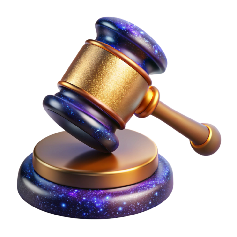 dramatic abstract Gavel Side Angle Isolated Element professional png