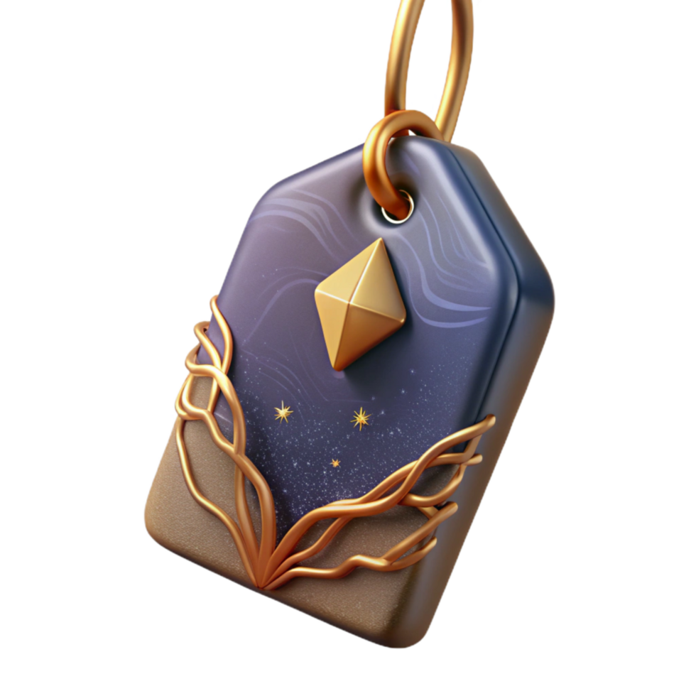 extraordinary rustic Gift Tag with String Attached Cutout high quality png